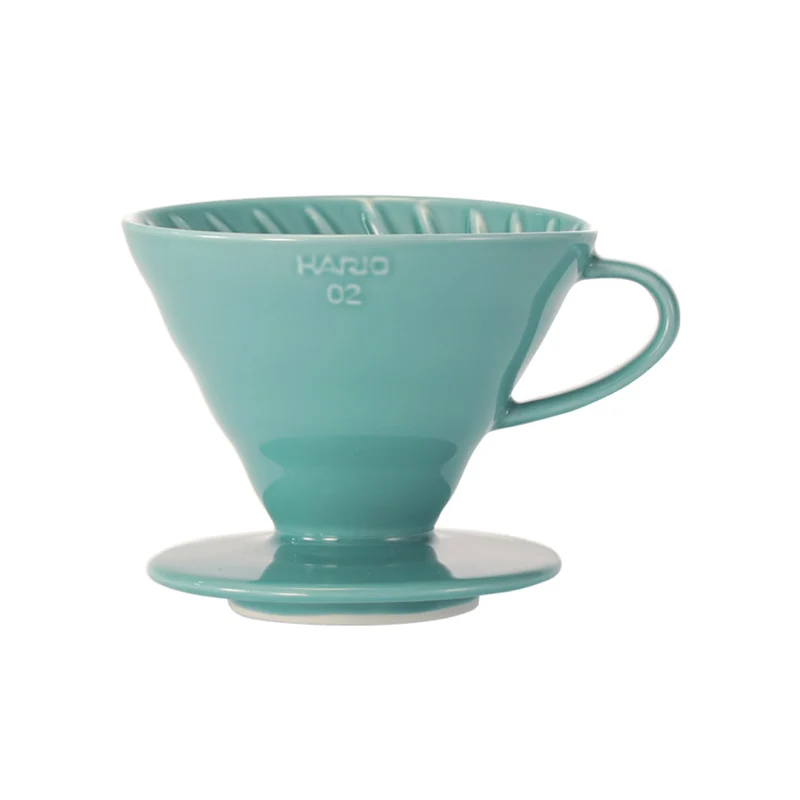Hario V60-02 : infuseur à café en céramique, cône à 60°, 1 à 4 tasses
