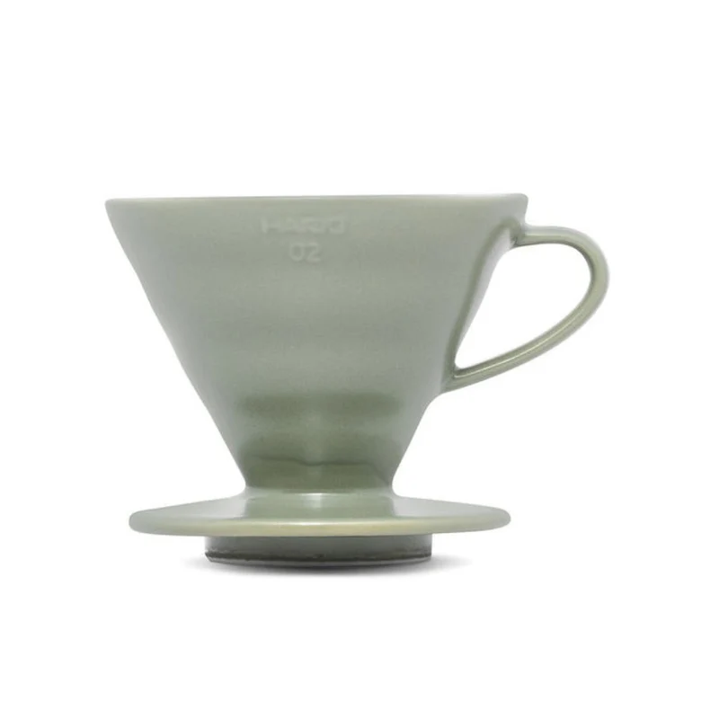 Hario V60-02 : infuseur à café en céramique, cône à 60°, 1 à 4 tasses
