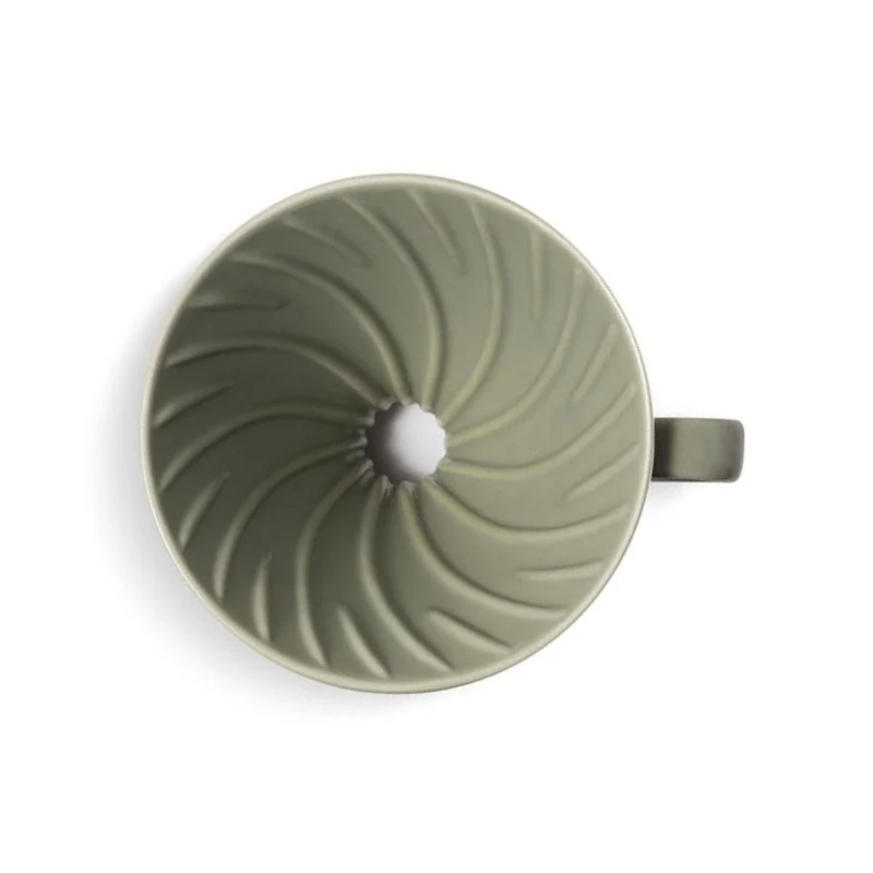 Hario V60-02 : infuseur à café en céramique, cône à 60°, 1 à 4 tasses