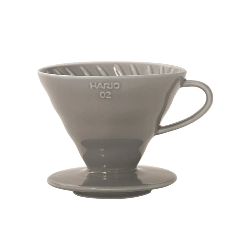 Hario V60-02 : infuseur à café en céramique, cône à 60°, 1 à 4 tasses