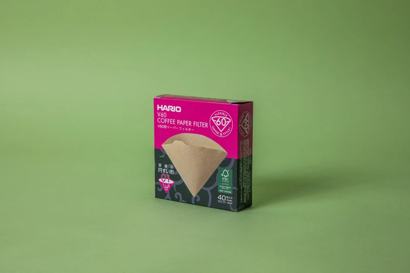 Hario - V60-01 Filtres Papier (40un)