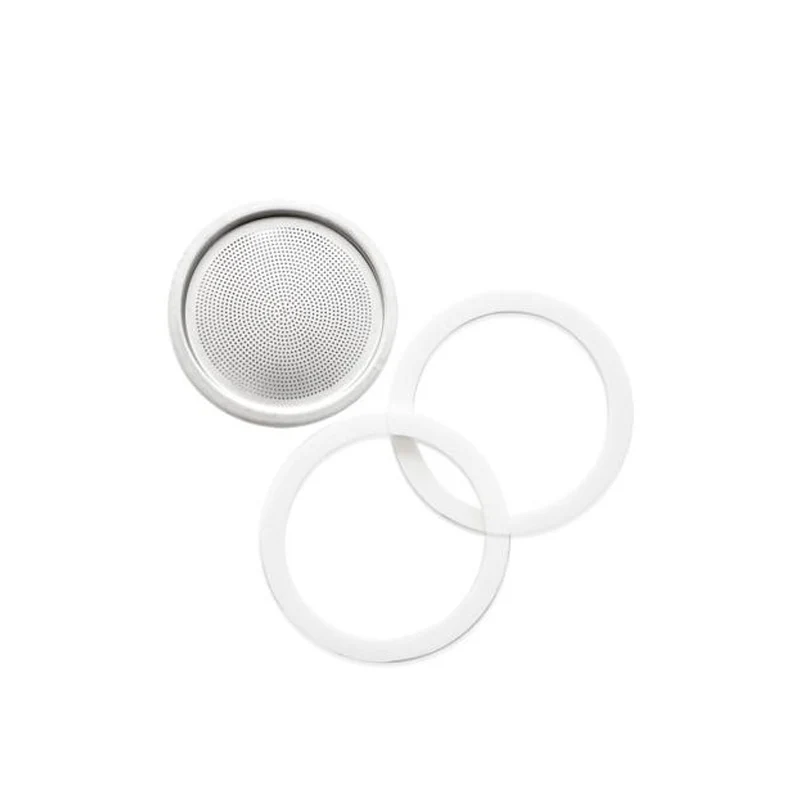 2 Joints + Filtre pour Cafetière Milano 4 Tasses | Grosche