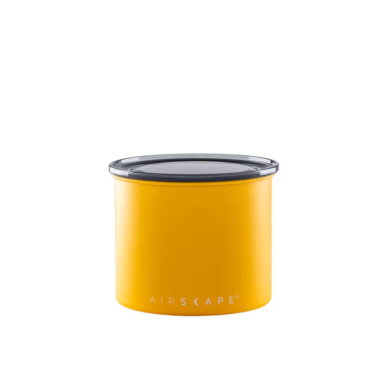 Boite Conservatrice Inox - Jaune Mat - 250 Gr | Airscape