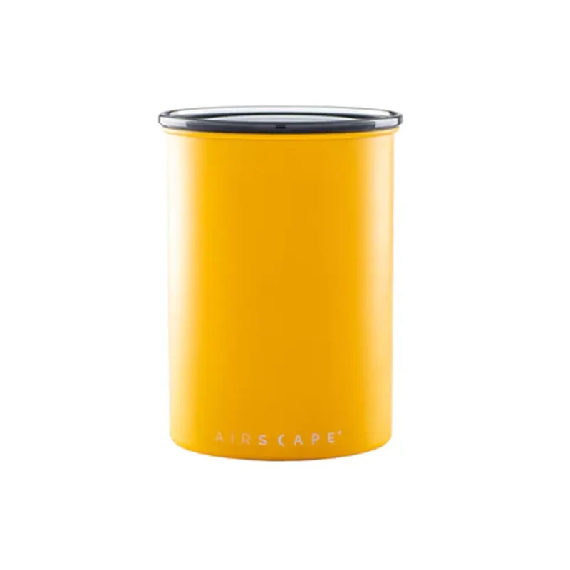 Boite Conservatrice Inox - Jaune Mat - 500 Gr | Airscape