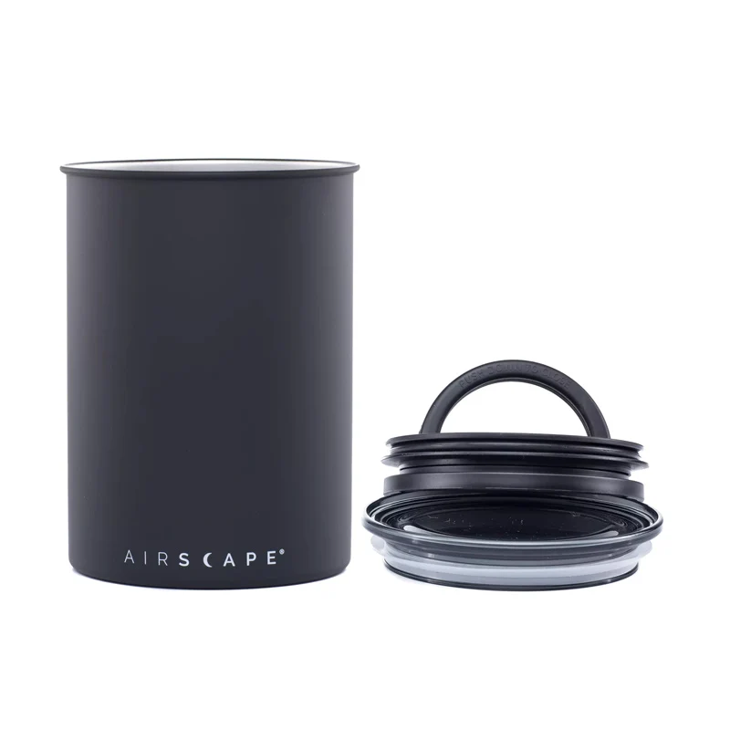 Boite Conservatrice Inox - Noir Mat - 500 Gr | Airscape