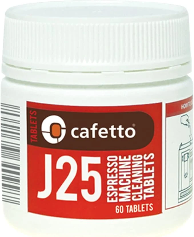 Cafetto - Tablettes de nettoyage pour machines à espresso super-automatiques J25 (2.5 gr)