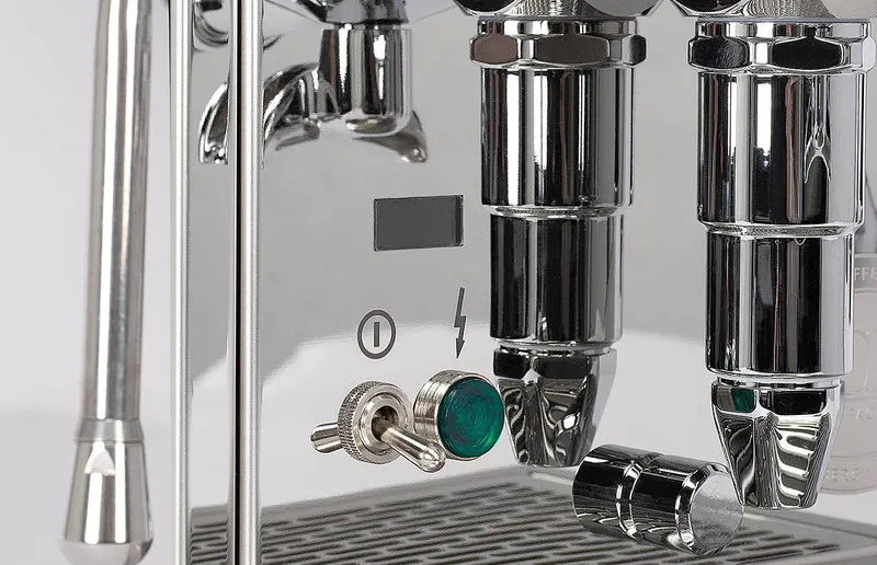 ECM Mechanika Slim PID — Machine à espresso, échangeur de chaleur, groupe E61, PID, 250 mm