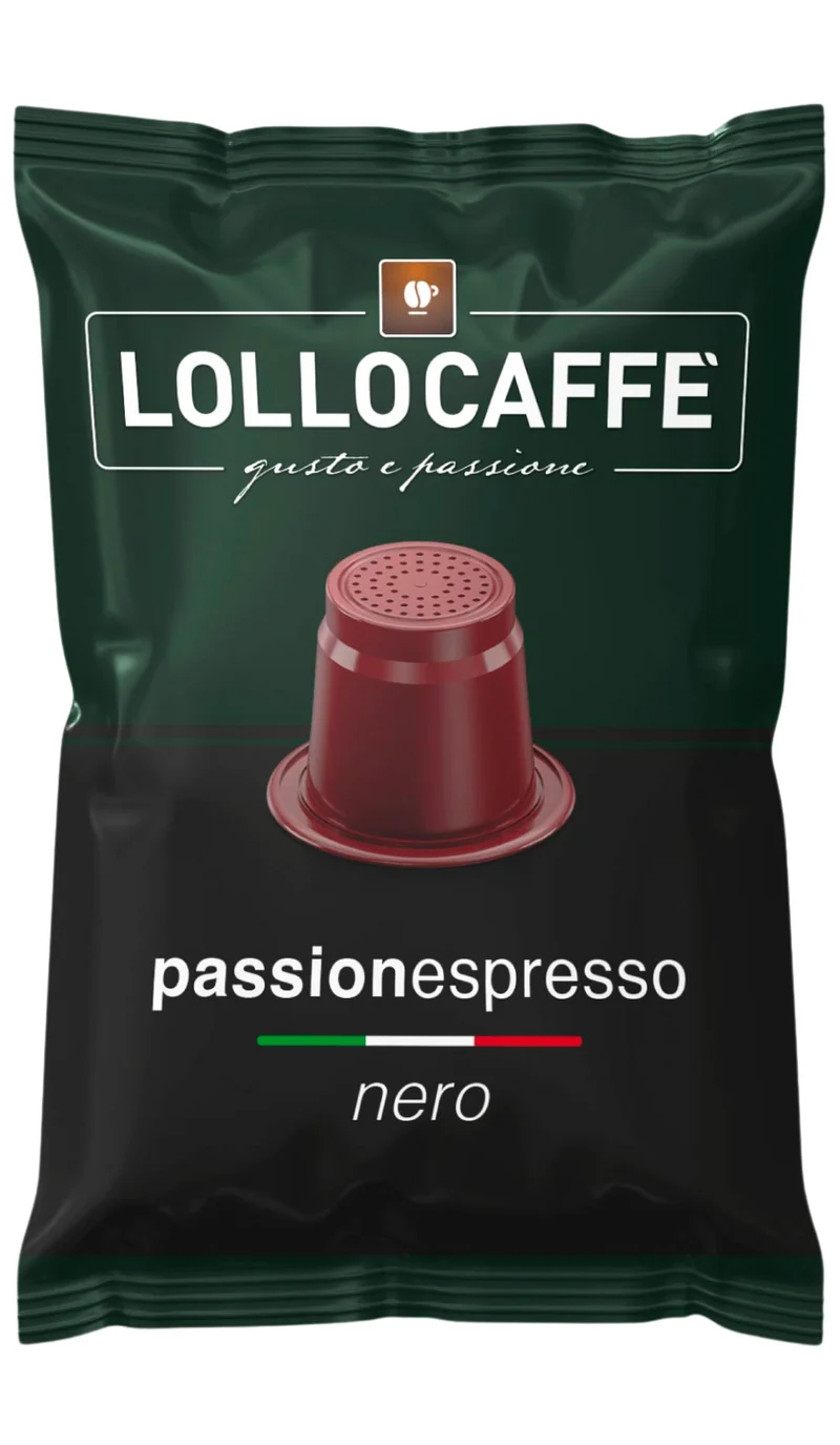 Capsules Lollo Caffè NERO - Compatibles Nespresso®*