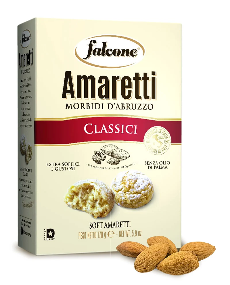Amaretti moelleux aux amandes - Falcone