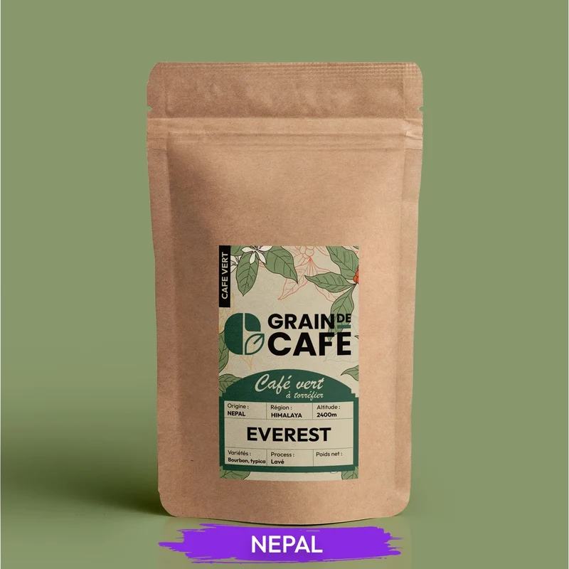 Café Vert Népal Everest - 1 Kg | 100% Arabica
