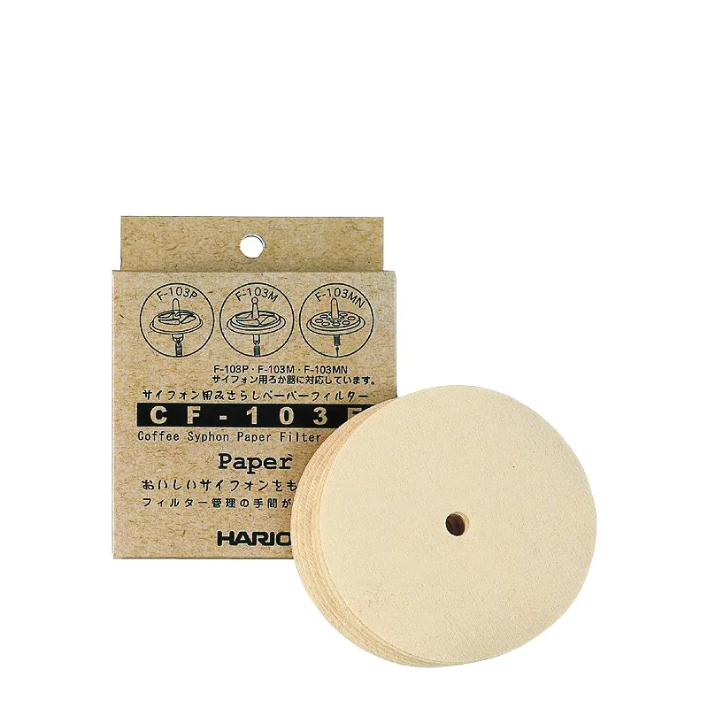100 Filtres Papier Naturel pour Siphons | Hario