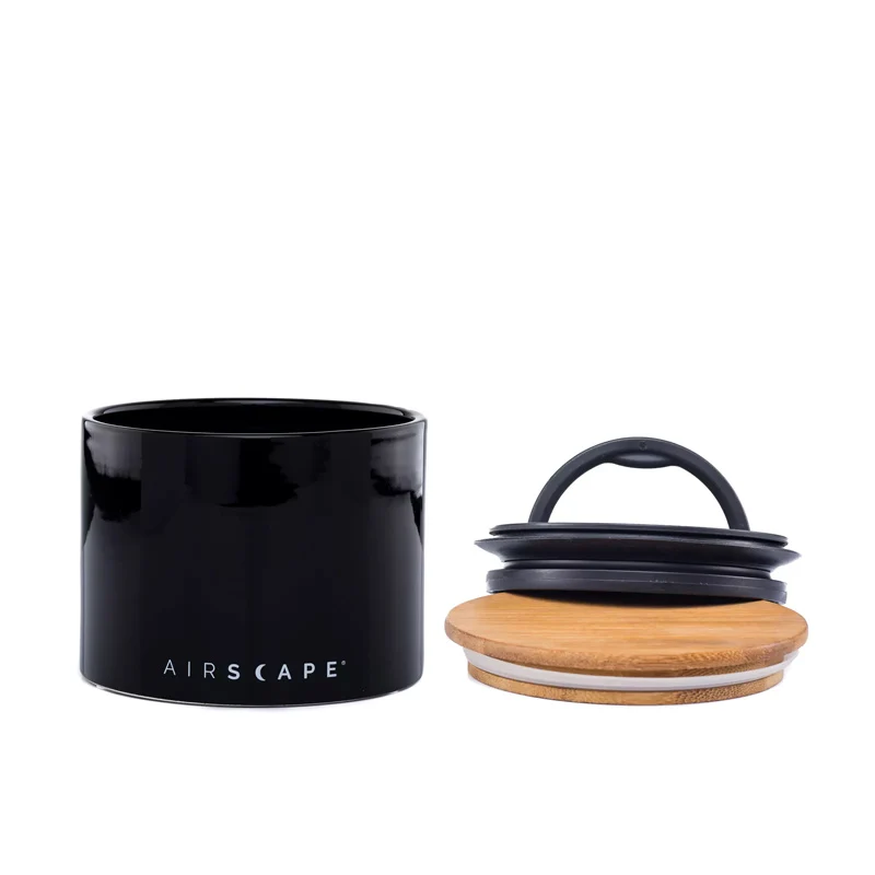 Boite Conservatrice Céramique Noir - 250 Gr | Airscape