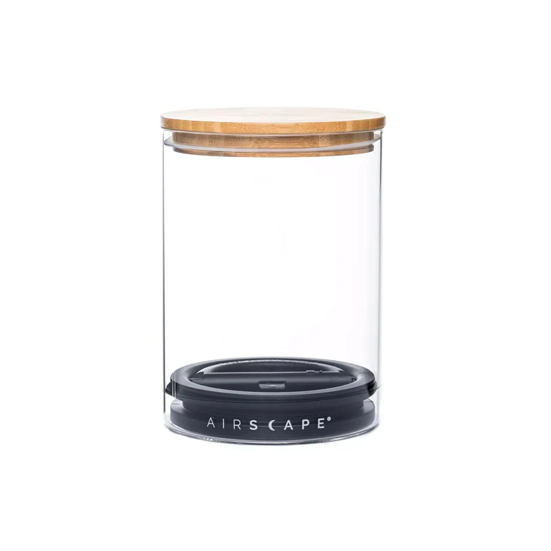 Boite Conservatrice Verre et Couvercle en Bambou - 500 Gr | Airscape