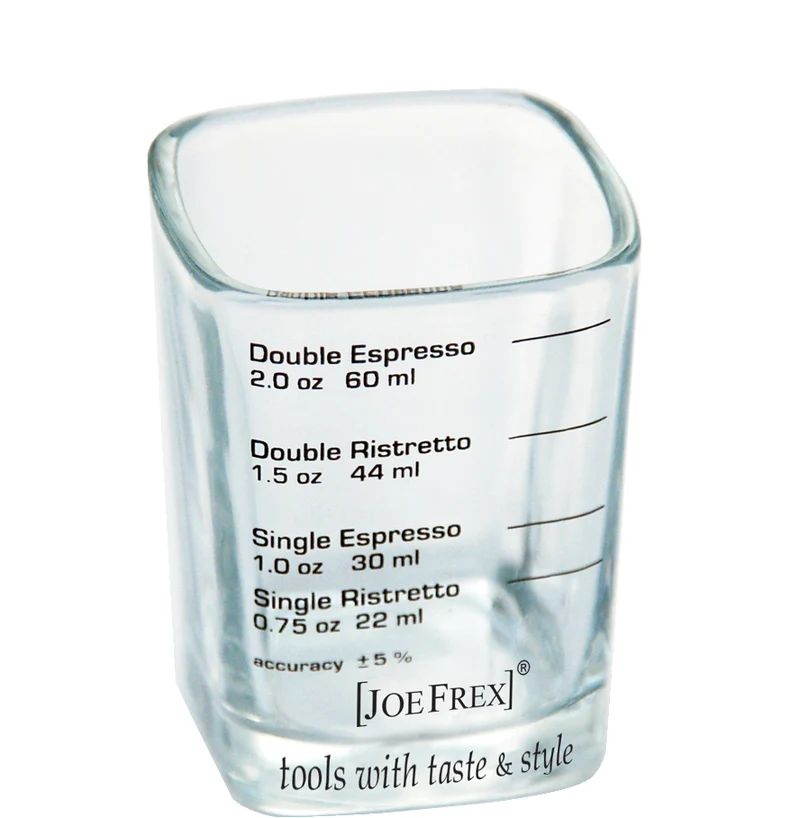 Verre doseur pour Expresso et Ristretto - JoeFrex