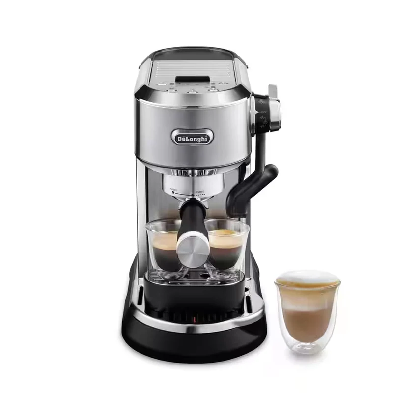 DeLonghi Dedica Maestro Plus : machine à espresso manuelle, buse vapeur Auto LatteArt, pompe 15 bars