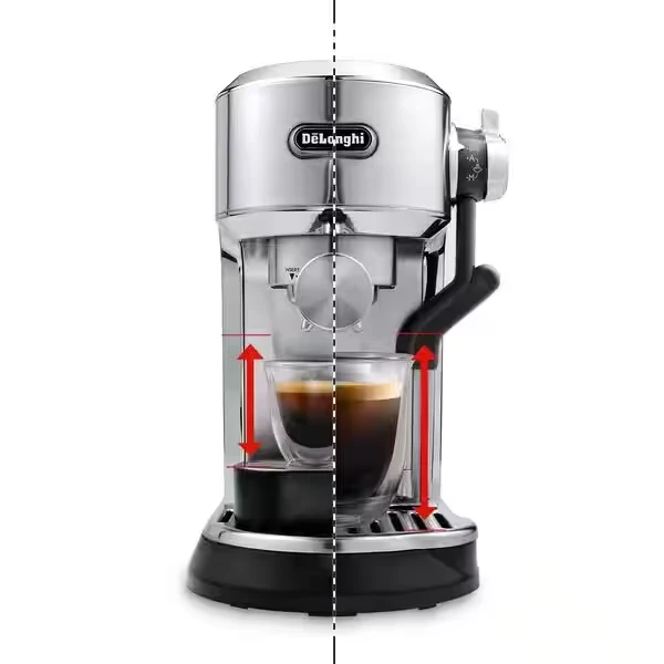DeLonghi Dedica Maestro Plus : machine à espresso manuelle, buse vapeur Auto LatteArt, pompe 15 bars