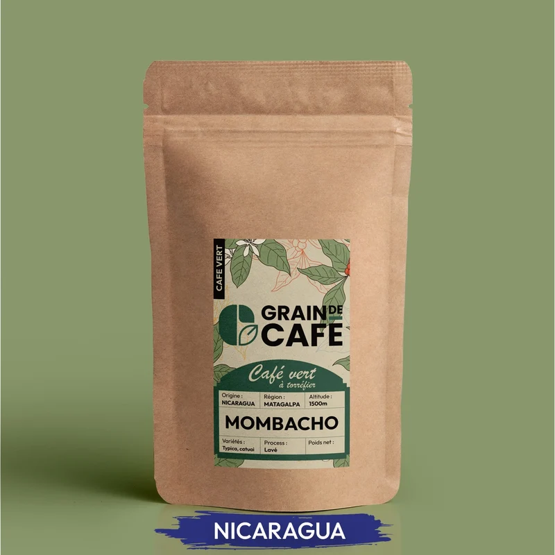 Café Vert Nicaragua Mombacho - 1 Kg | 100% Arabica