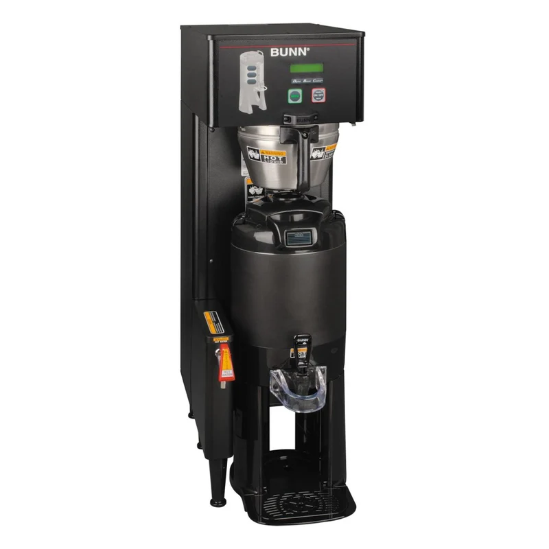 Bunn Single-TF ThermoFresh DBC — Cafetière BrewWISE, recettes et cartes publicitaires personnalisables