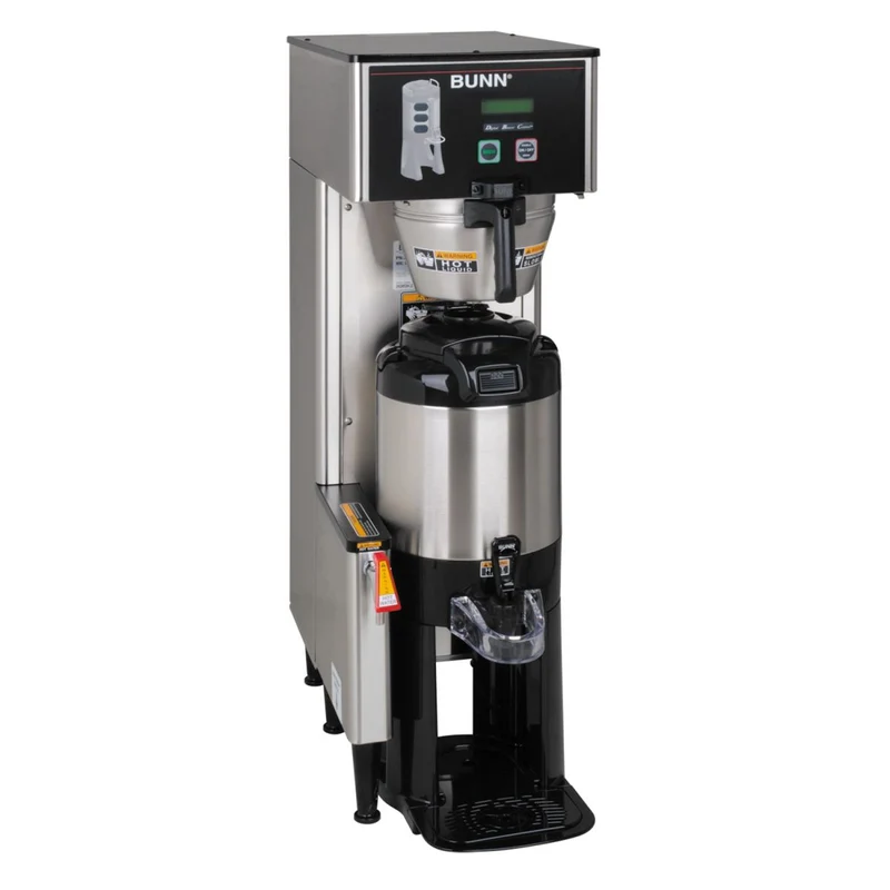 Bunn Single-TF ThermoFresh DBC — Cafetière BrewWISE, recettes et cartes publicitaires personnalisables