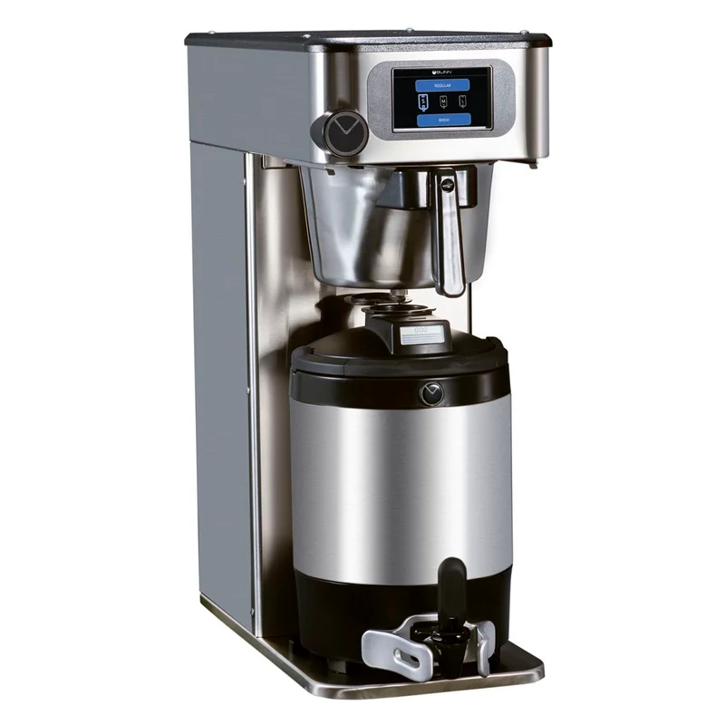Bunn ICB-DV Platinum Edition — Cafetière série Infusion, écran tactile 4,3", entonnoir inox
