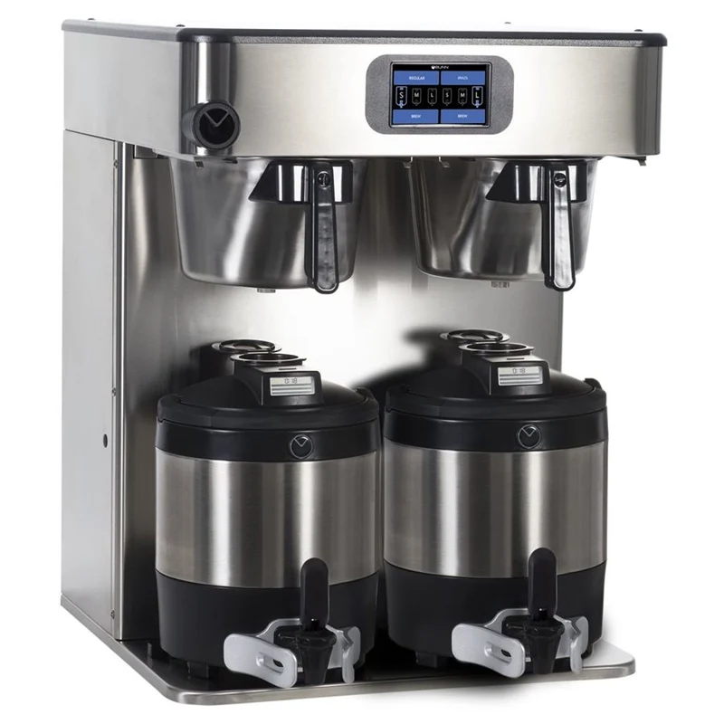 Bunn ICB Twin Platinum Edition — Cafetière double débit, écran tactile 4,3 po, hauteur standard