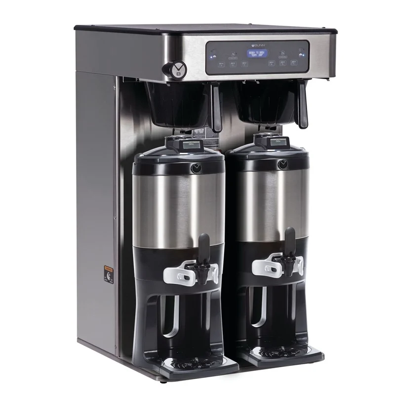 Bunn ICB Twin Tall — Cafetière double débit, série Infusion, 120/240V acier inoxydable