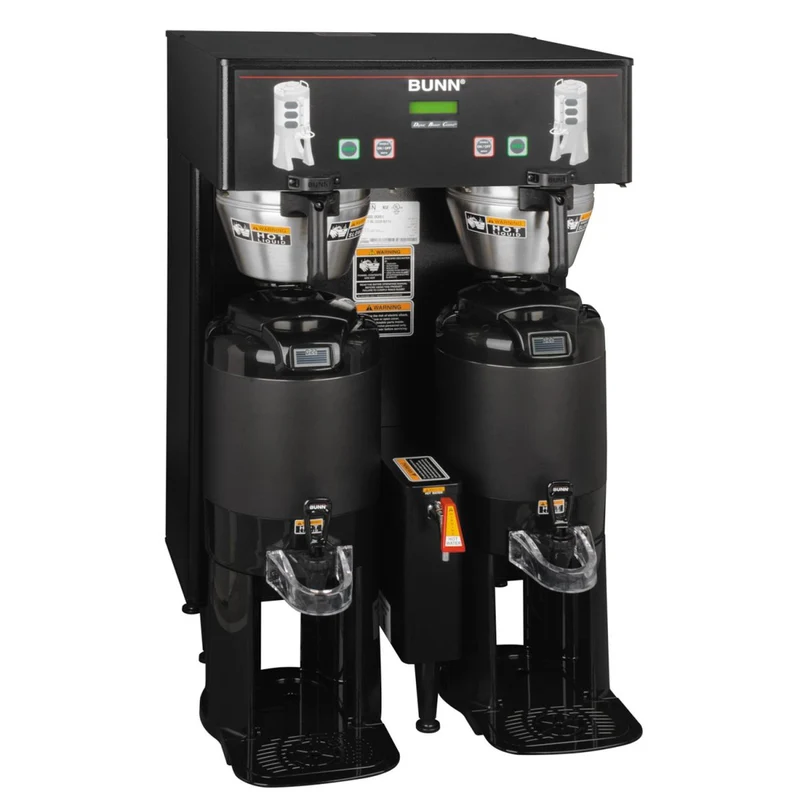 Bunn Dual-TF ThermoFresh DBC — Cafetière BrewWISE double tête, contrôle numérique de brassage