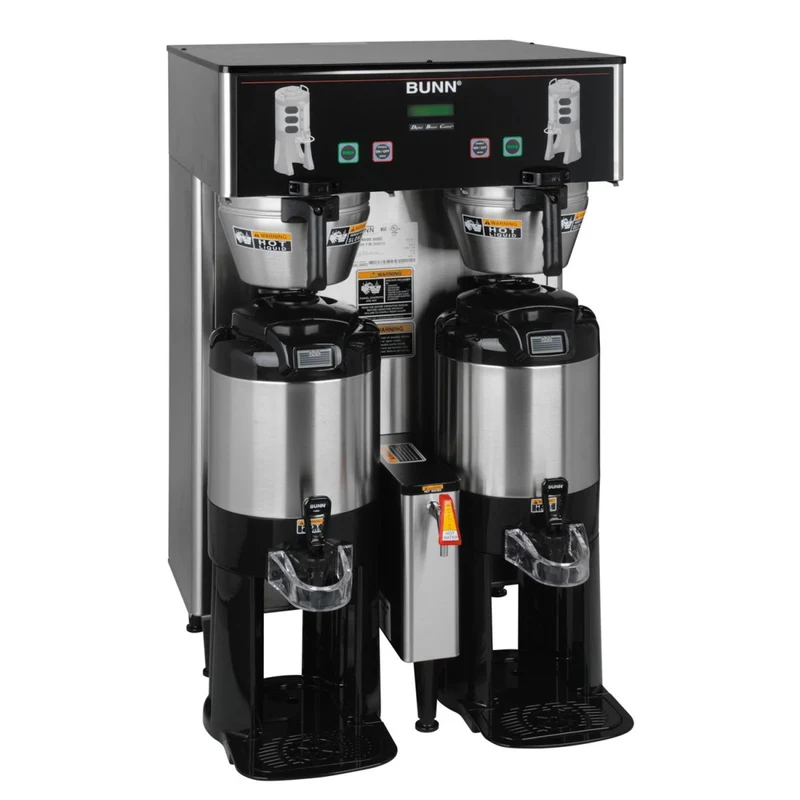 Bunn Dual-TF ThermoFresh DBC — Cafetière BrewWISE double tête, contrôle numérique de brassage