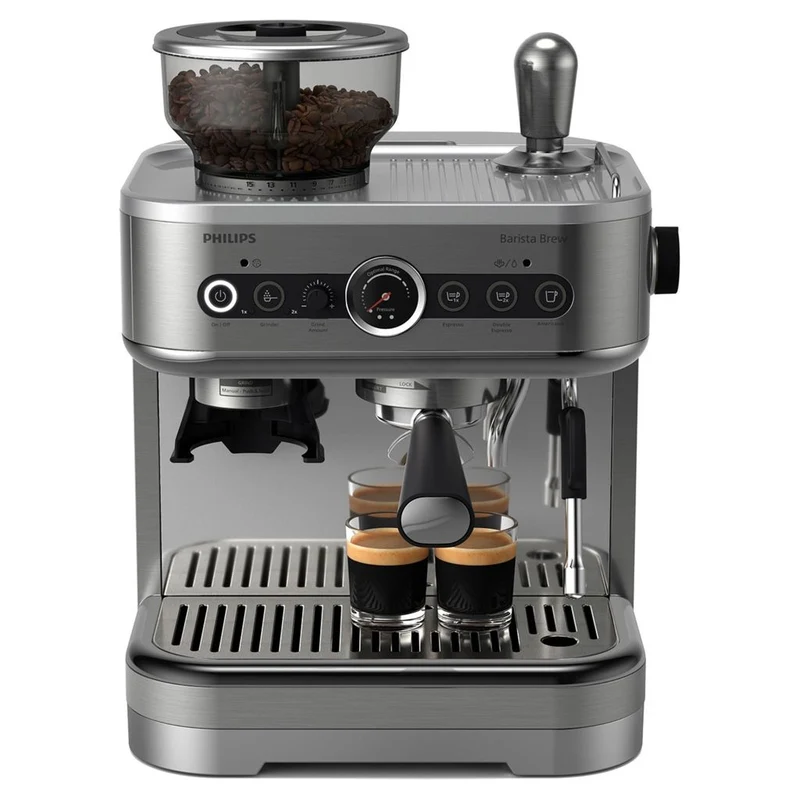 Philips - Machine à espresso semi-automatique Barista Brew High End