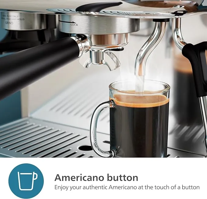 Philips - Machine à espresso semi-automatique Barista Brew High End