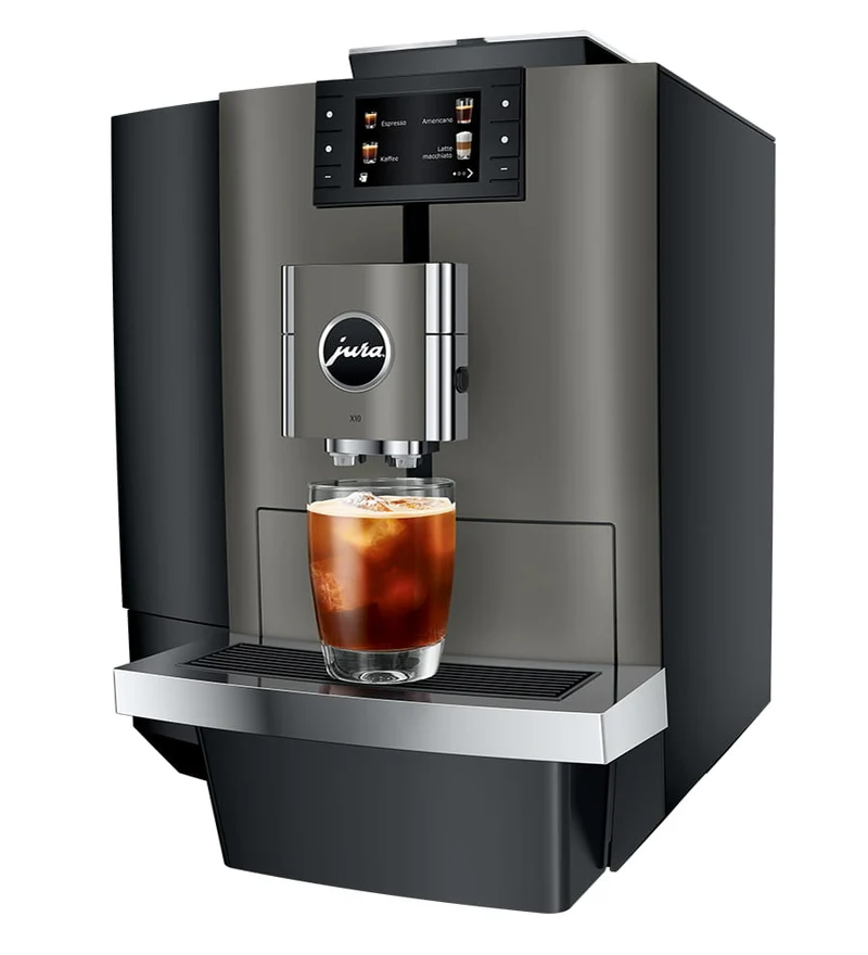 Jura - Machine à espresso automatique X10 Dark Inox