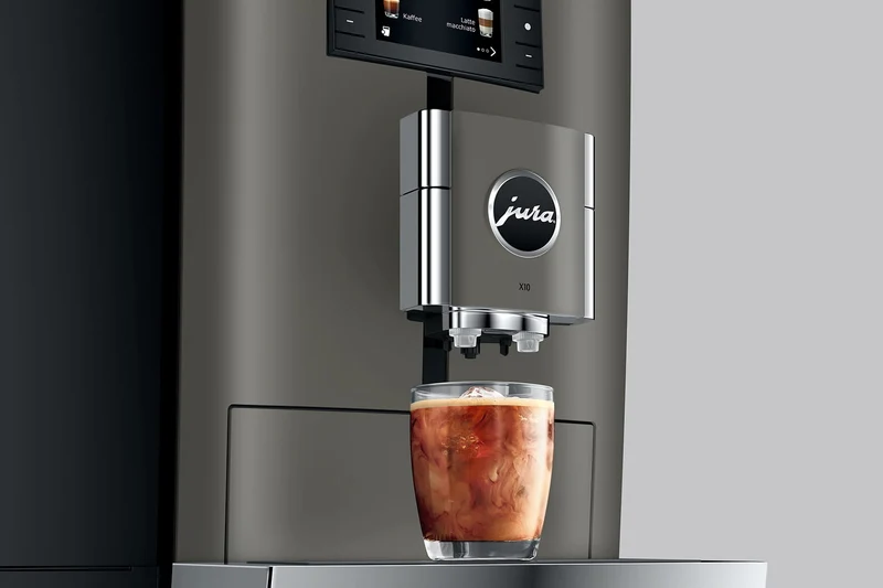 Jura - Machine à espresso automatique X10 Dark Inox