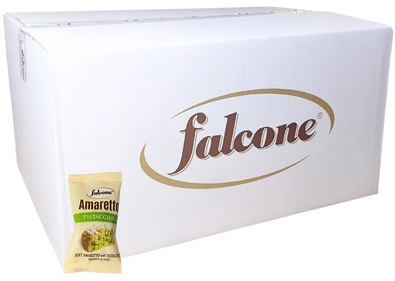 Amaretti moelleux à la pistache (300 pièces) - Falcone
