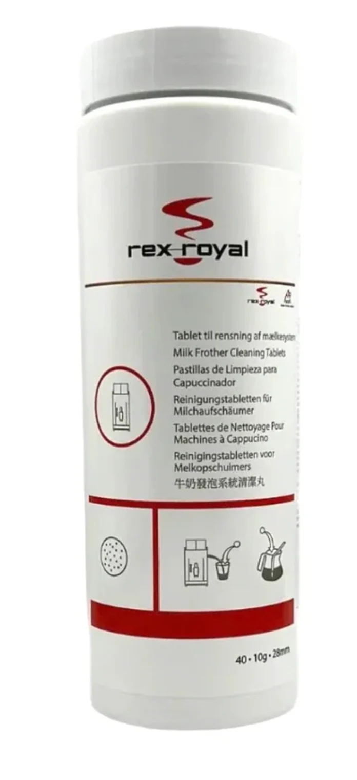 Rex-Royal - Tablettes de nettoyage pour système de lait 40 pcS