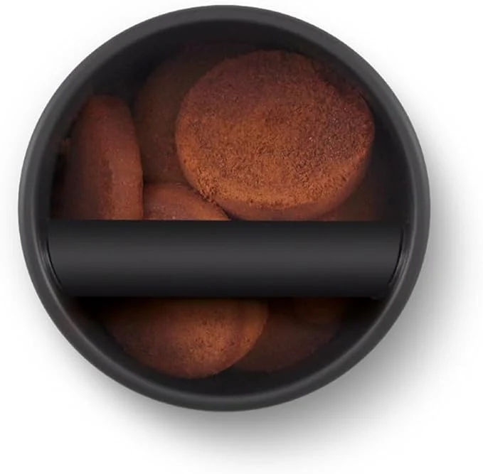 Breville Knock Box 10 : bac à marc en acier inoxydable pour espresso, 10 rondelles
