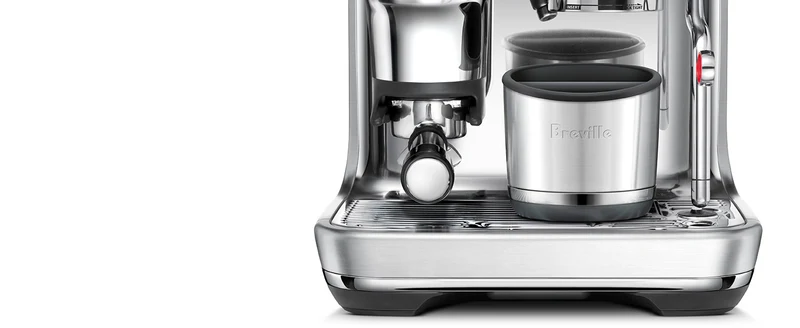 Breville Knock Box 10 : bac à marc en acier inoxydable pour espresso, 10 rondelles