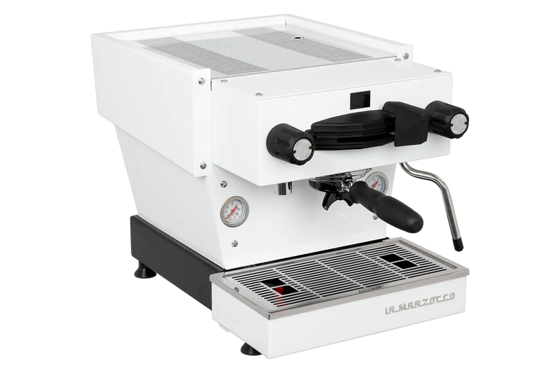 La Marzocco Linea Mini R — Machine à espresso domestique, double chaudière, groupe saturé, pompe rotative, palette manuelle 58 mm