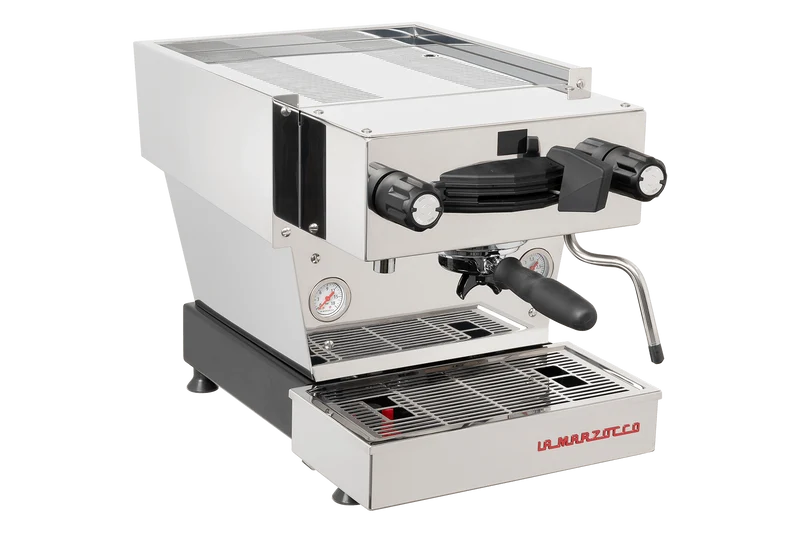 La Marzocco Linea Mini R — Machine à espresso domestique, double chaudière, groupe saturé, pompe rotative, palette manuelle 58 mm