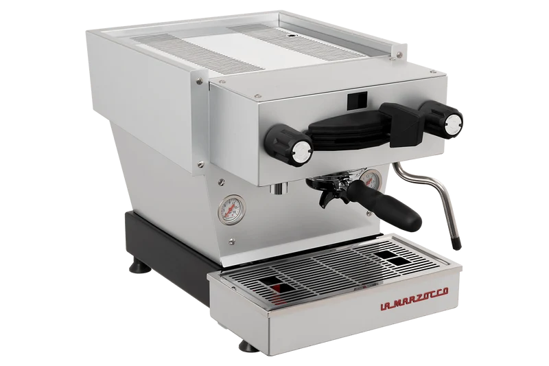 La Marzocco Linea Mini R — Machine à espresso domestique, double chaudière, groupe saturé, pompe rotative, palette manuelle 58 mm