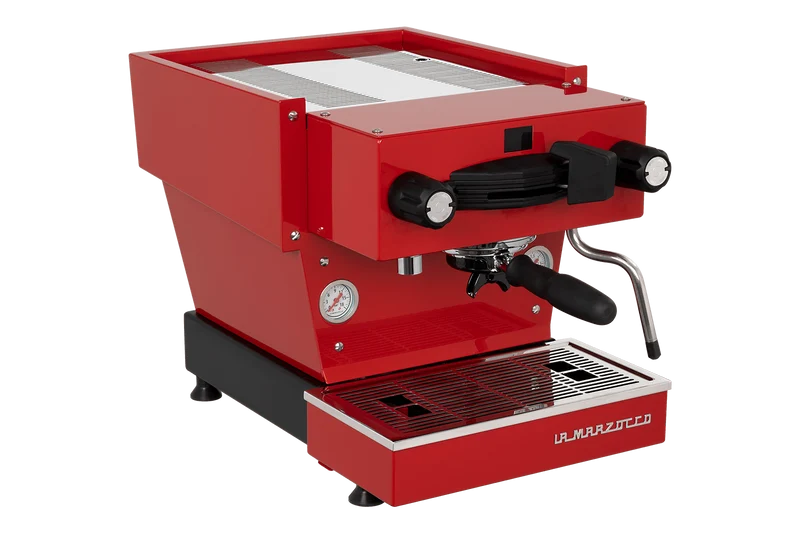 La Marzocco Linea Mini R — Machine à espresso domestique, double chaudière, groupe saturé, pompe rotative, palette manuelle 58 mm