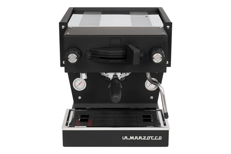 La Marzocco Linea Mini R — Machine à espresso domestique, double chaudière, groupe saturé, pompe rotative, palette manuelle 58 mm