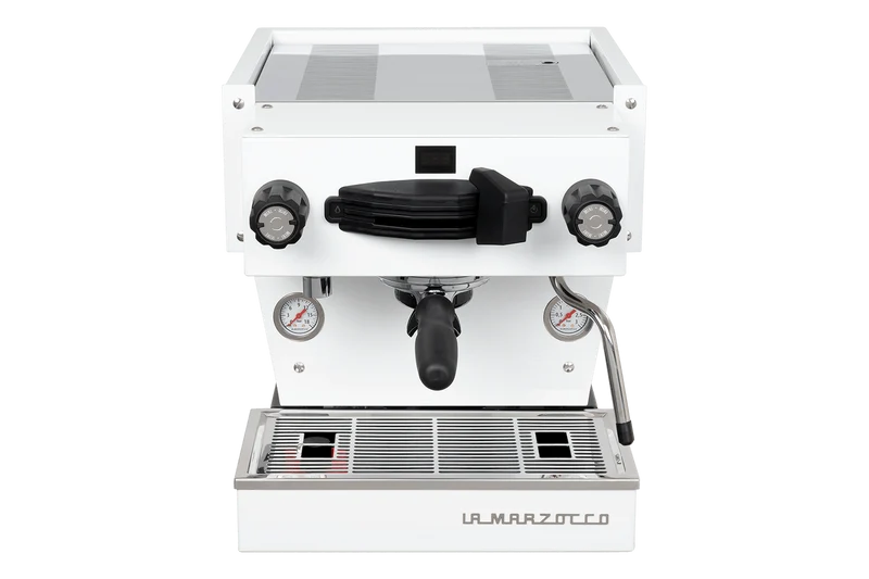 La Marzocco Linea Mini R — Machine à espresso domestique, double chaudière, groupe saturé, pompe rotative, palette manuelle 58 mm