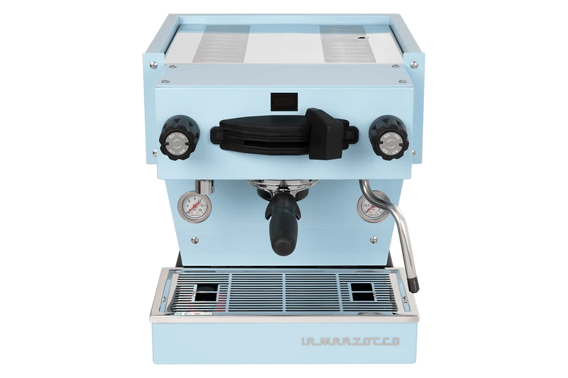 La Marzocco Linea Mini R — Machine à espresso domestique, double chaudière, groupe saturé, pompe rotative, palette manuelle 58 mm