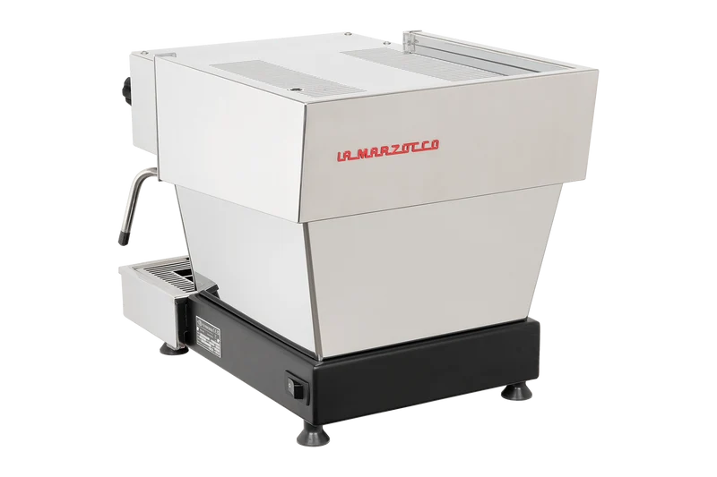 La Marzocco Linea Mini R — Machine à espresso domestique, double chaudière, groupe saturé, pompe rotative, palette manuelle 58 mm