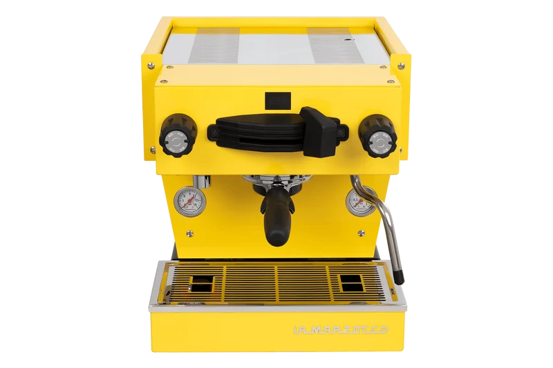 La Marzocco Linea Mini R — Machine à espresso domestique, double chaudière, groupe saturé, pompe rotative, palette manuelle 58 mm