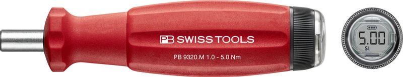 PB Swiss - Tournevis dynamométrique digital DigiTorque (1-5Nm)