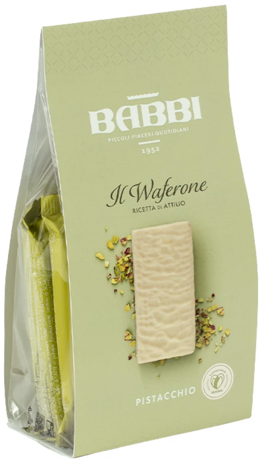 Gaufrettes à la pistache - Babbi