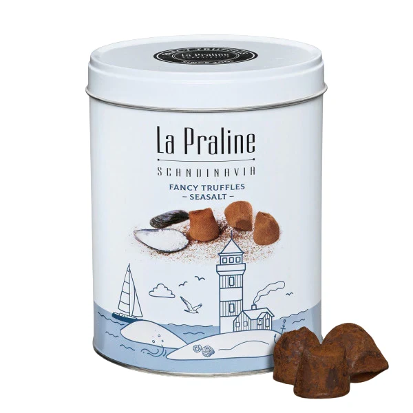 Boîte de truffes pralinées au sel de mer - La Praline