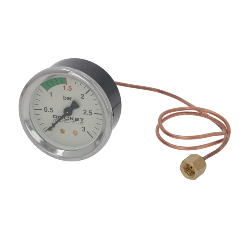 Manomètre 0-3bar pression bouilloire vapeur R58/R60V ø 60mm