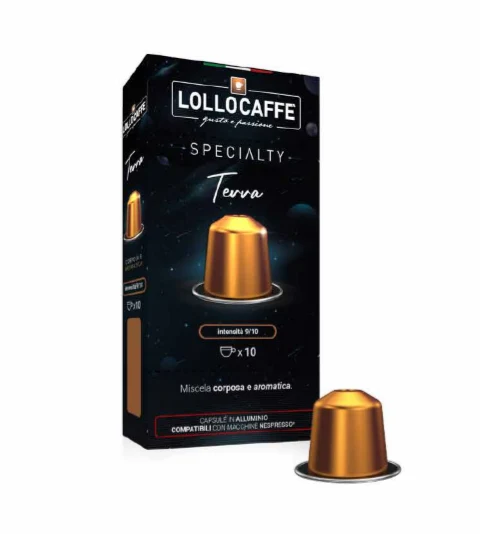 Capsules Lollo Caffè TERRA - Compatibles Nespresso®